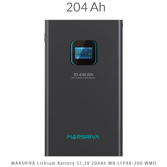 باتری 24 ولت 200 آمپر لیتیوم(5 کیلو وات)-Marsriva
