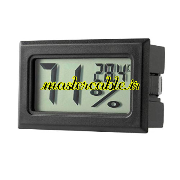 نمایشگر LCD دما و رطوبت دیجیتال